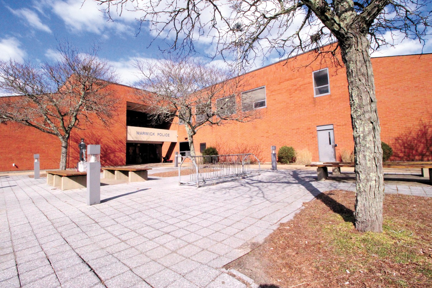 DUE FOR AN UPDATE: It’s been 47 years since Warwick Police headquarters opened. Col. Bradford Connor is looking to improve security and safety for its occupants that would include new locker rooms and a reconfiguration of offices. (Warwick Beacon photo)